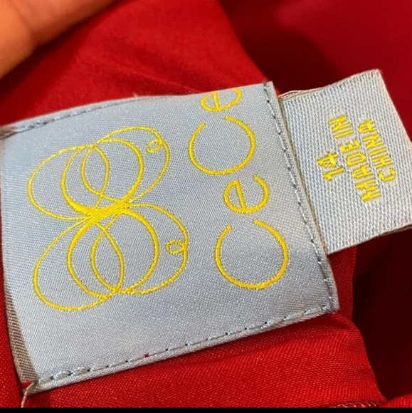 CeCe colder shoulder halter neck dress - Picture 4 of 5